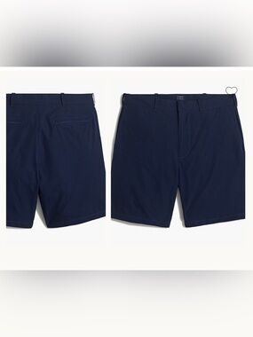 J. Crew Navy Blue 9” Inseam Tech Shorts Size 29